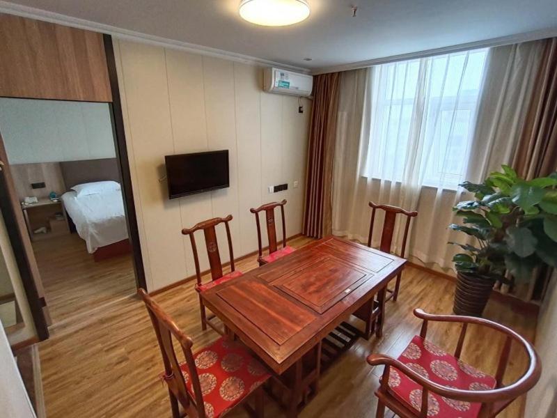 GreenTree Inn Beijing Fangshan Liangxiang Suzhuang Express Hotel Exterior foto
