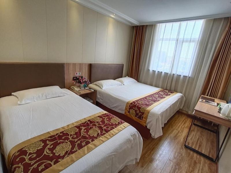 GreenTree Inn Beijing Fangshan Liangxiang Suzhuang Express Hotel Exterior foto