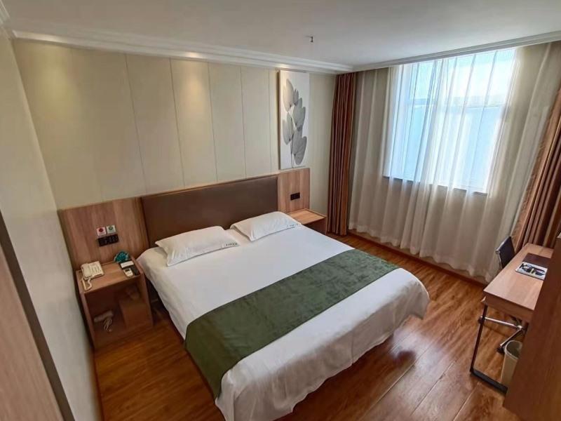 GreenTree Inn Beijing Fangshan Liangxiang Suzhuang Express Hotel Exterior foto