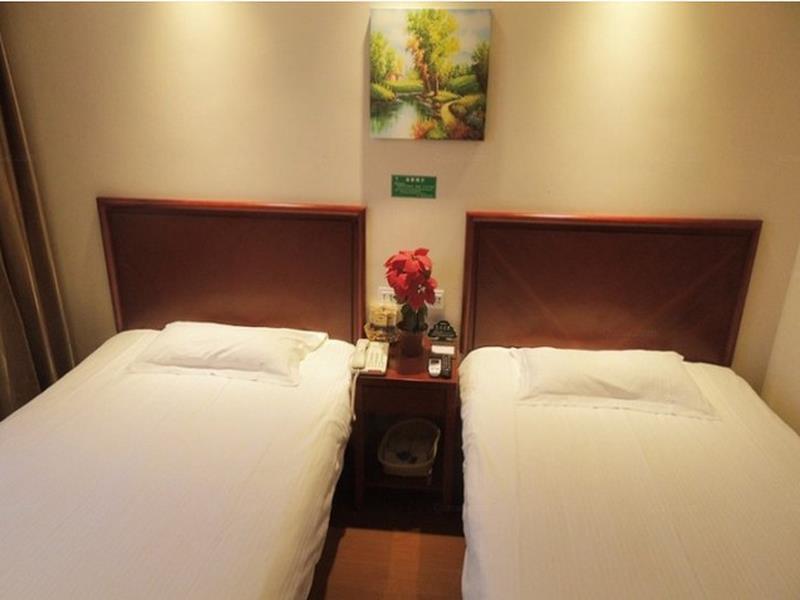 GreenTree Inn Beijing Fangshan Liangxiang Suzhuang Express Hotel Exterior foto