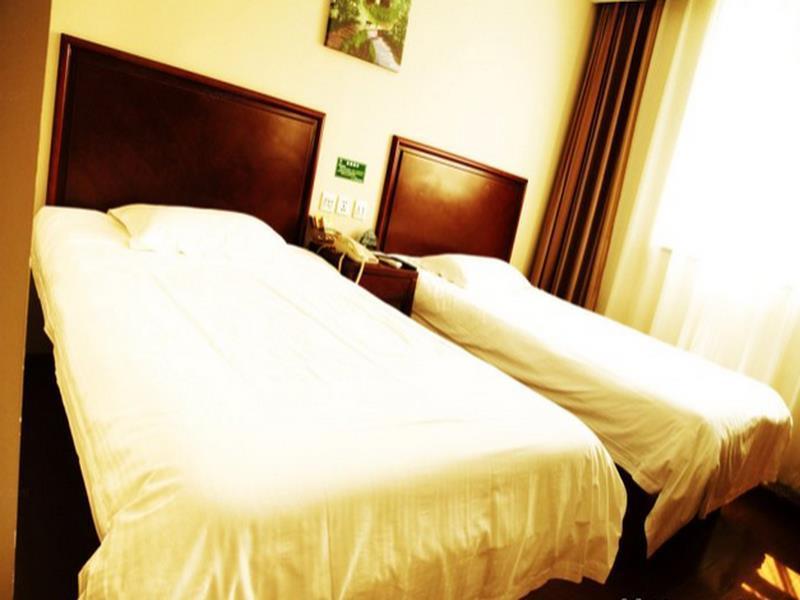 GreenTree Inn Beijing Fangshan Liangxiang Suzhuang Express Hotel Exterior foto