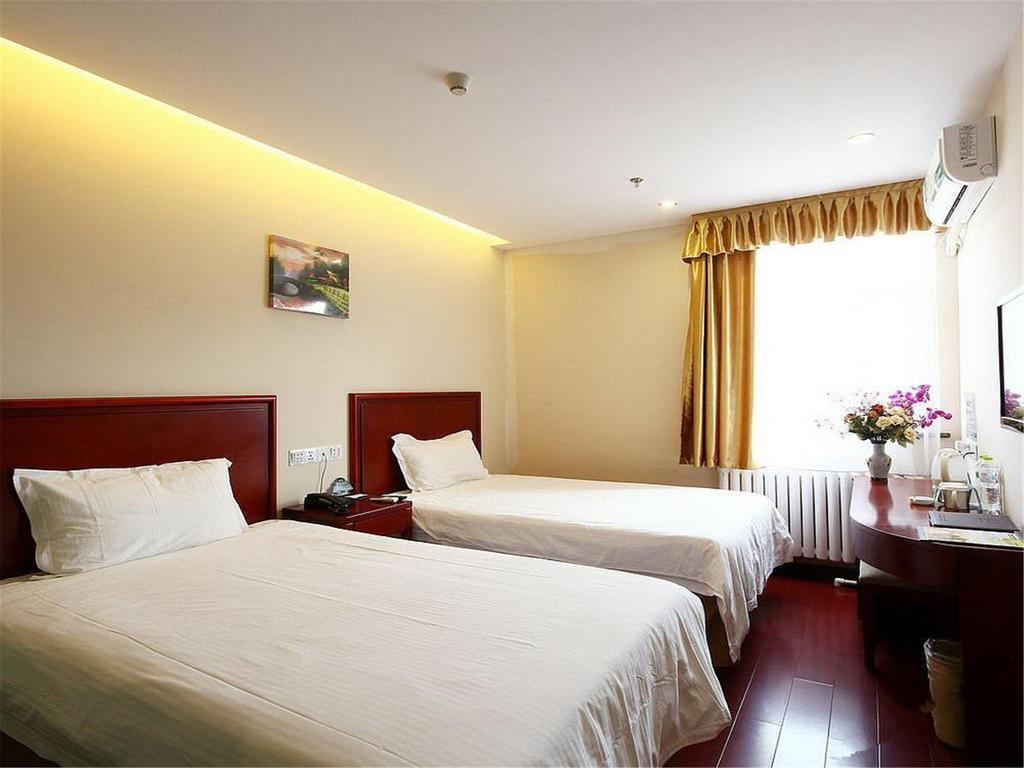 GreenTree Inn Beijing Fangshan Liangxiang Suzhuang Express Hotel Exterior foto
